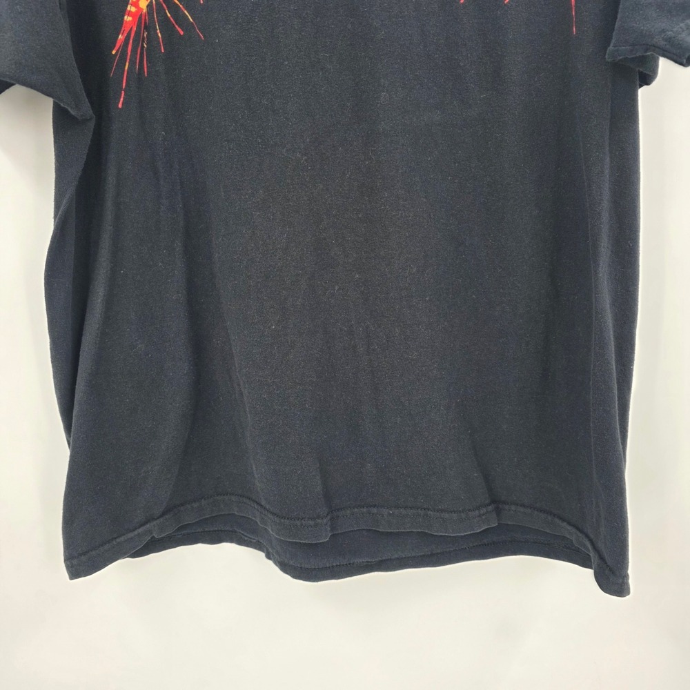 METALLICA BLIND SKULL SHIRT MENS LARGE BLACK RED GRAPHIC BAND ROCK MUSIC DOUBLE - Picture 5 of 11